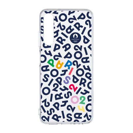 Coque Résine Galaxy A05s Lettres PARIS 2024 -Fabriquée en France JO 2024