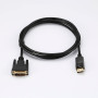 C ble DVI-D/DisplayPort 1.1 Male/Male - Longueur 2M - Noir - en sachet