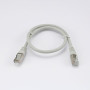 C ble RJ45 Male/Male droit CAT6 F/UTP - Longueur 0.50M - Gris - en sachet