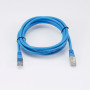 C ble RJ45 Male/Male droit CAT6A S/FTP - Longueur 2M - Bleu - en sachet
