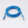 C ble RJ45 Male/Male droit CAT6A F/UTP - Longueur 3M - Bleu - en sachet
