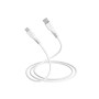 C ble USB A/USB-C 2.0 Male/Male - 15W - Longueur 1.50M - Blanc - en sachet