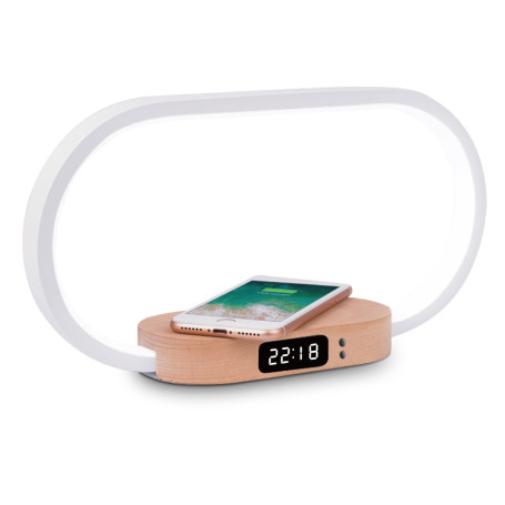 Lampe de chevet avec chargeur induction  10W