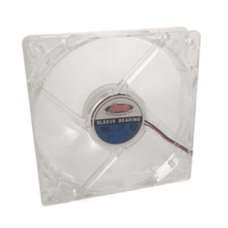 Ventilateur de 8CM transparent pour bo tier PC