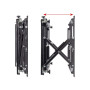 Support mural  cran plat pop-out robuste Capacit  125Kg VESA 600 x 400 mm - C