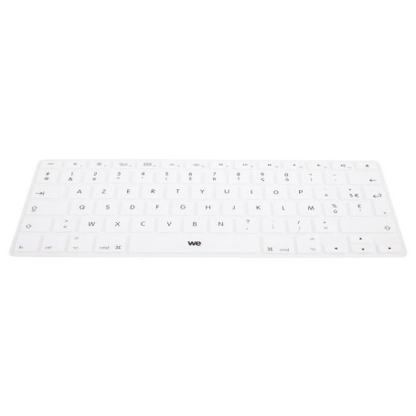 Clavier de protection pour Macbook Blanc. Compatible Macbook Pro 13.3 Pro 15.4 /
