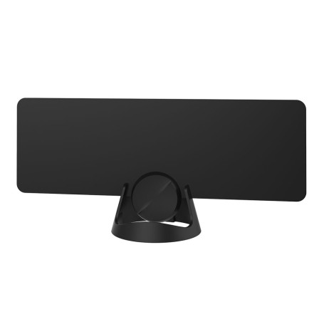 Antenne intrieure 55db - ultrafine amplifieUHF/VHF avec filtre 4G noire - gain