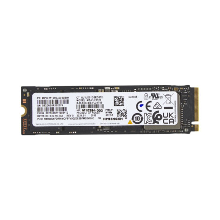 HP 512GB PCIe-4x4 NVMe M.2 SSD