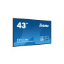 IIYAMA LFD 43 dalle IPS 4K UHD 3840x2160 16:9 24/7 VGA 3xHDMI USB  HPs 500cd/m