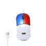 Souris enfant WE 2 boutons + 1 molette petite taille