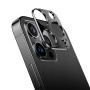 WE Protection d'objectifs appareil photo iPhone 13 PRO Noir: Alliage d'aluminium