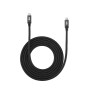 WE C ble USB-C m le/USB-C m le/m le en nylon tress 2m - USB 3.2 gen 1 - 3A - no