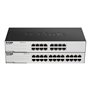 D-Link GO-SW-24G Non-géré L2 Gigabit Ethernet (10/100/1000) 1U Noir