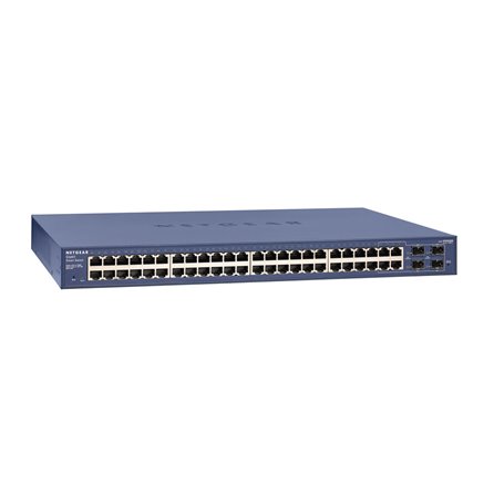NETGEAR GS748T Géré L2+ Gigabit Ethernet (10/100/1000) Bleu