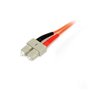 StarTech.com Câble patch à fibre optique duplex 50/125 multimode 2 m LC - SC