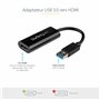 StarTech.com Adaptateur USB 3.0 vers HDMI - 1080p - Convertisseur d'Écran Slim/Compact USB Type-A vers HDMI pour Moniteur - Cart