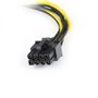 StarTech.com Câble adaptateur d'alimentation LP4 vers carte vidéo Express PCI 8 broches de 15 cm