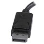 StarTech.com Adaptateur audio / vidéo de voyage - Convertisseur 2-en-1 DisplayPort vers HDMI ou VGA - Noir