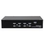StarTech.com Commutateur KVM DisplayPort USB 4 ports avec audio