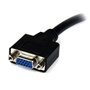 StarTech.com Câble adaptateur DVI vers VGA de 20cm - Convertisseur DVI-I vers HD15 - M/F