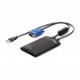 StarTech.com Adaptateur crash cart pour PC portable - Console KVM vers USB 2.0