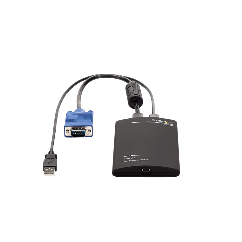 Image secondaire de Startech.com Adaptateur crash cart pour PC portable - Console KVM vers USB 2.0