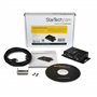 StarTech.com Hub adaptateur industriel USB vers série 2 ports à fixation murale avec clips de rail DIN
