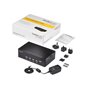StarTech.com Switch KVM double affichage HDMI 4K 30 Hz à 4 ports avec hub USB intégré