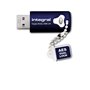 Integral 32GB Crypto Dual FIPS 197 Encrypted USB 3.0 lecteur USB flash 32 Go USB Type-A 3.2 Gen 1 (3.1 Gen 1) Bleu