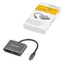StarTech.com Adaptateur multiport USB-C vers DisplayPort ou HDMI - 4K 60 Hz - Convertisseur 2-en-1