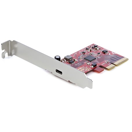 StarTech.com Carte PCIe 1 port USB 3.2 Gen 2x2 - Carte Contrôleur USB-C SuperSpeed 20Gbps PCI Express 3.0 x 4 - Carte Adaptateur
