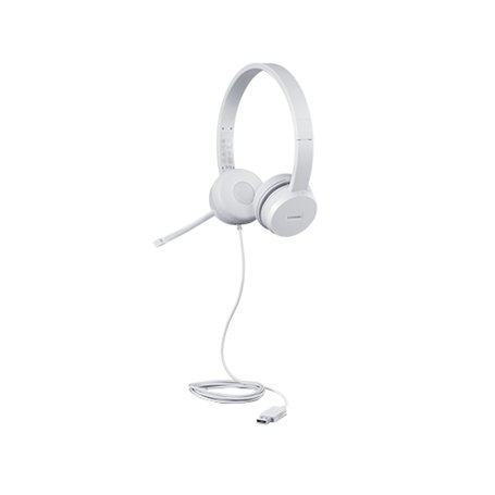 Lenovo GXD1E71385 écouteur/casque Avec fil Poignet Appels/Musique USB Type-A Gris