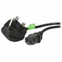StarTech.com Câble d'Alimentation pour PC UK - BS 1363 à C13