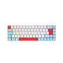 CHERRY MX-LP 2.1 Compact Wireless clavier RF sans fil + Bluetooth AZERTY Français Blanc