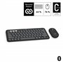 Logitech Pebble 2 Combo for Mac clavier Souris incluse RF sans fil + Bluetooth AZERTY Français Graphite