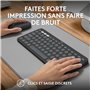 Logitech Pebble 2 Combo for Mac clavier Souris incluse RF sans fil + Bluetooth AZERTY Français Graphite