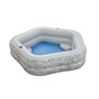 Piscine gonflable Bestway Gris 213 x 206 x 53 cm