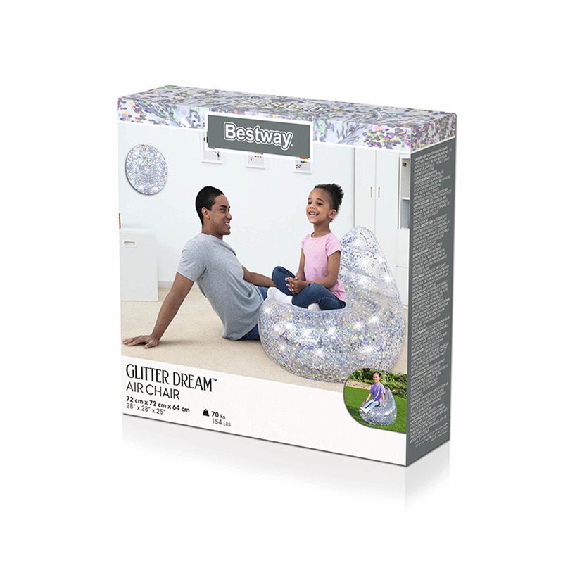 Image secondaire de Bestway Fauteuil gonflable Glitter Dream