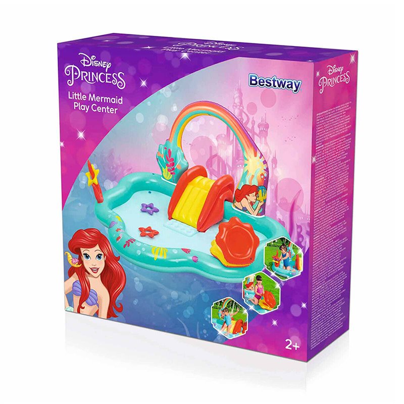 Image secondaire de Bestway Disney Aire de jeux Petite Sirène 2,21 m x 1,93 m x 1,17 m