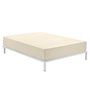 Drap housse Alexandra House Living Crème 180 x 190/200 cm
