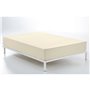 Drap housse Alexandra House Living Crème 180 x 190/200 cm