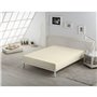 Drap housse Alexandra House Living Crème 180 x 190/200 cm