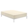 Drap housse Alexandra House Living Crème 180 x 190/200 cm