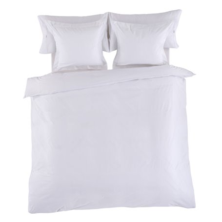 Housse de Couette Alexandra House Living Blanc 260 x 240 cm