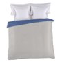 Housse de Couette Alexandra House Living Bleu 180 x 220 cm