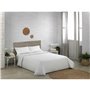Parure de couette Alexandra House Living QUTUN Blanc Lit king size 4 Pièces