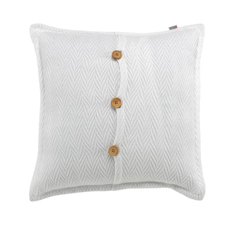 Housse de coussin Alexandra House Living Blanc 50 x 50 cm