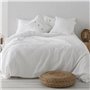 Parure de couette Alexandra House Living Banús Blanc Lit king size 3 Pièces