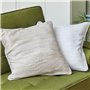 Housse de coussin Alexandra House Living Taver Beige 50 x 50 cm