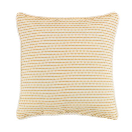 Housse de coussin Alexandra House Living Porto Moutarde 50 x 50 cm